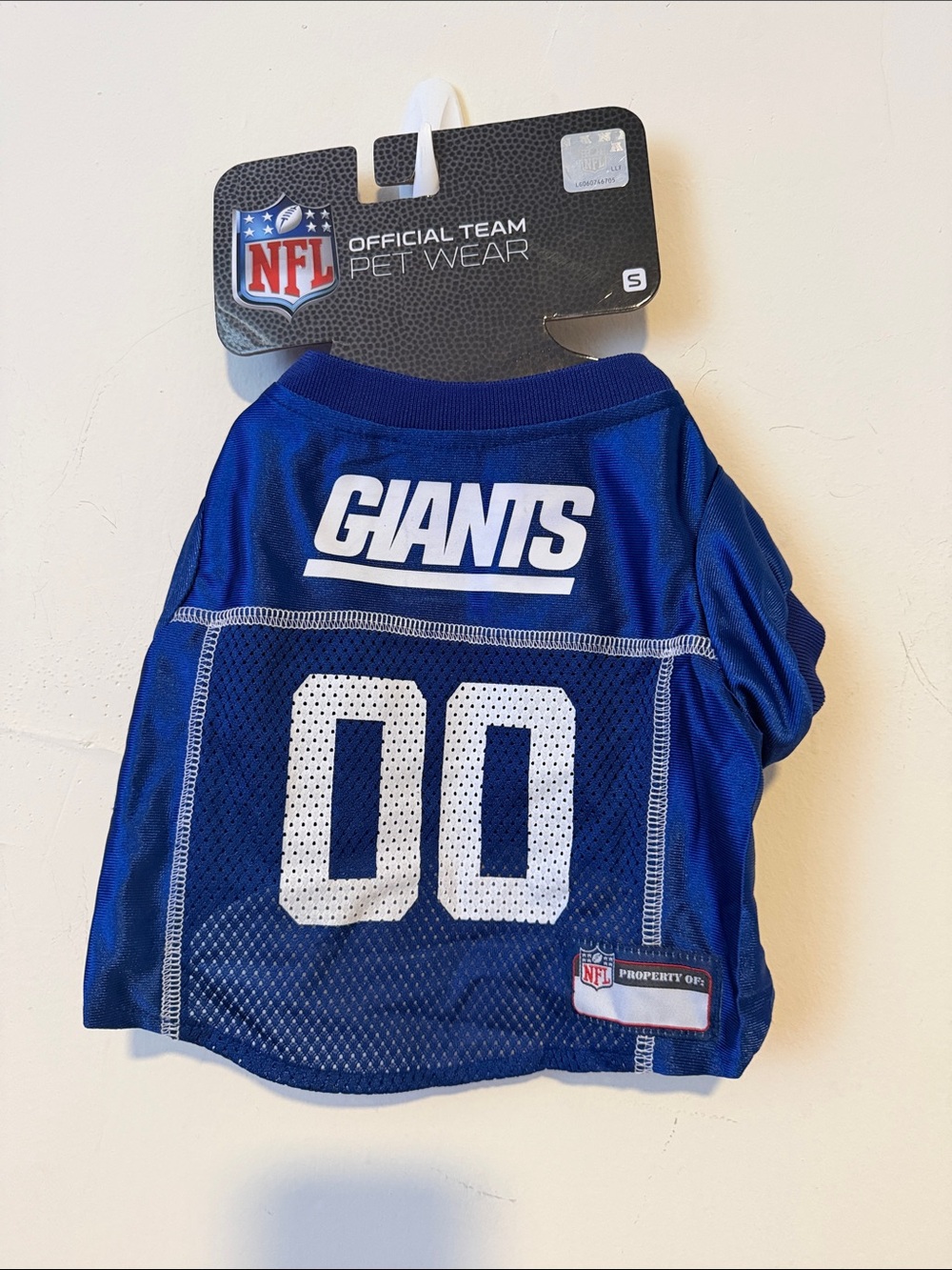 New York Giants Royal Blue Pet Jersey - NFL Official